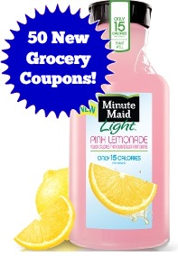 Over 50 New Grocery Coupons