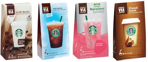 Starbucks Via Coupons