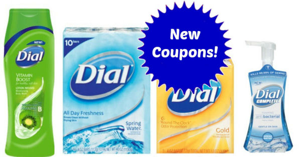  New Dial Coupons!