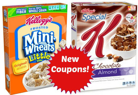 Bunch of New Kellogg's Coupons Available!