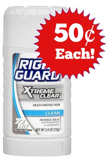 New Coupon for 50¢ Right Guard 7/20!