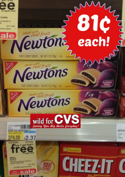 Nabisco Fig Newtons 81¢ Each!