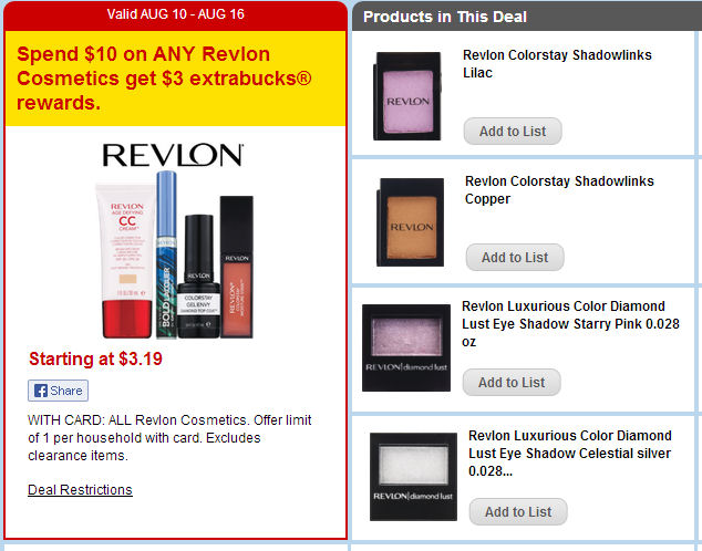 Print Now for Revlon ECB Deal Next Week