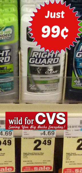 New Coupon for 99¢ Right Guard!