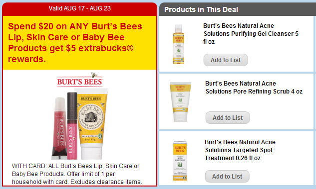 New Coupon for Burt's Bees ECB Deal Next Week!