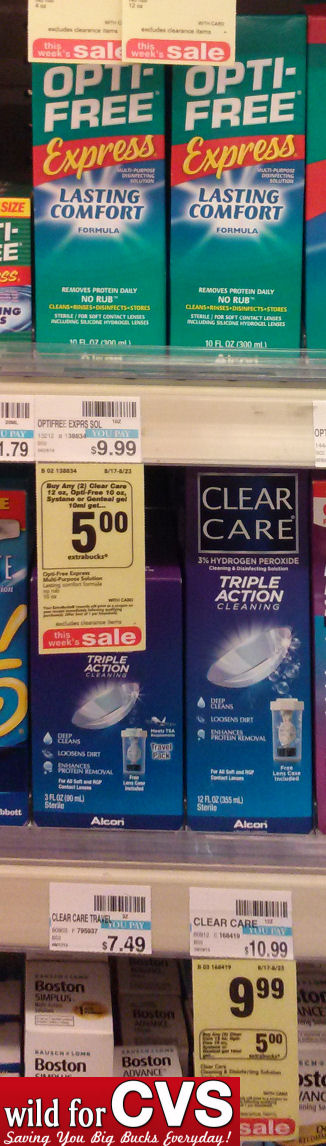 New High Value Coupons for Opti-Free & Clear Care ECB Deal!