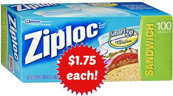 Print Now for Ziploc ECB Deal 9/7!