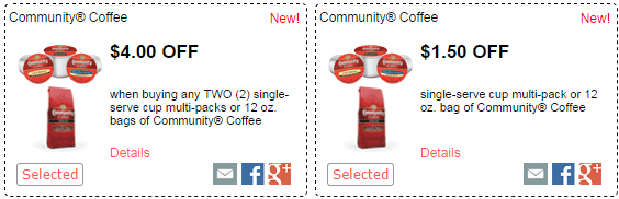 Community Coffee Coupons