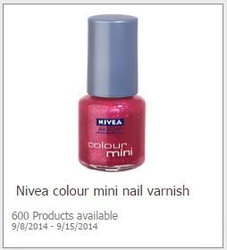 Free Nivea Nail Polish