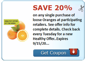SavingStar Save on Oranges