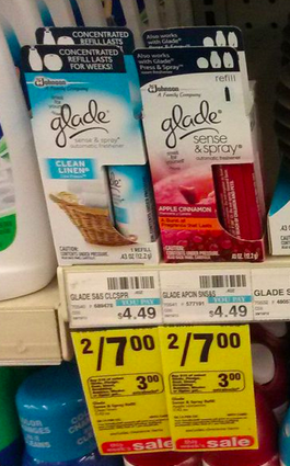 Glade Sense & Spray Refill Coupons