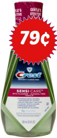 New Coupon for Crest Sensi Care Rinse -- Just 79¢ Next Week!