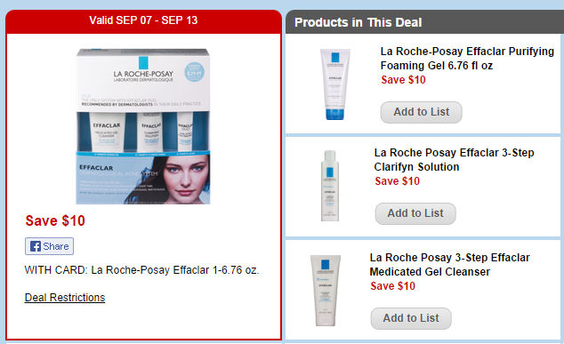 Save $20 on La Roche Posay Next Week!