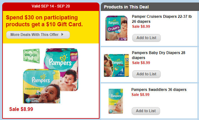 Get Ready For Pampers Card Deal Next Week!