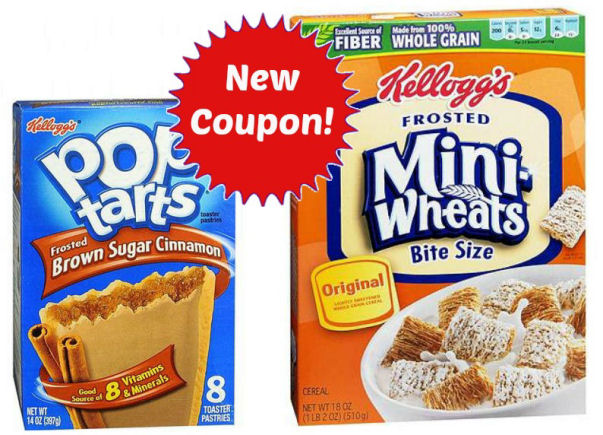 New Kellogg's Coupons -- Pop tarts & Mini Wheats!