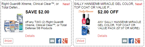 Right Guard Coupons