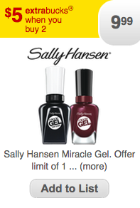 Sally Hansen coupon