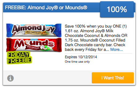 Free Almond Joy