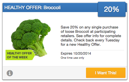 Broccolli Coupons