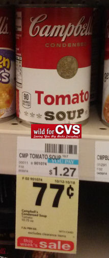 Campbell's Condensed Soups 57¢ Each!