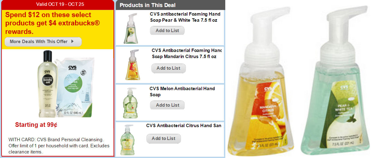 CVS Hand Soaps As Low As 89¢ Each!