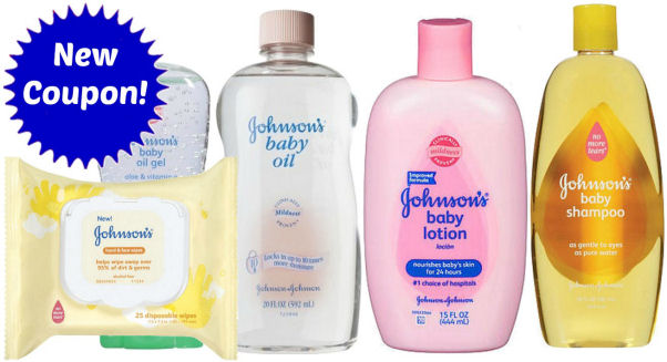 New Johnson's Baby Coupon & Sale Next Week!