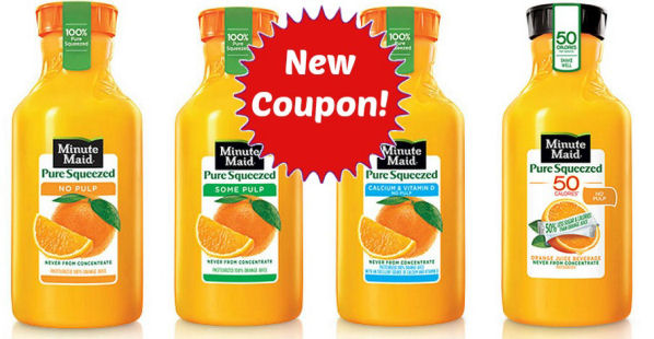 New Coupon for Minute Maid Orange Juice!