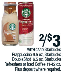 50¢ Starbucks Refreshers This Week!