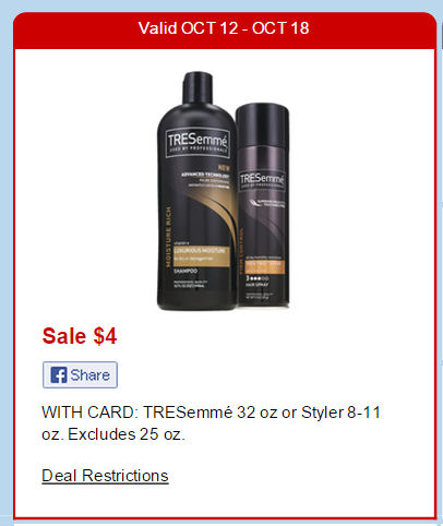 New $2 TRESemmé Coupon!