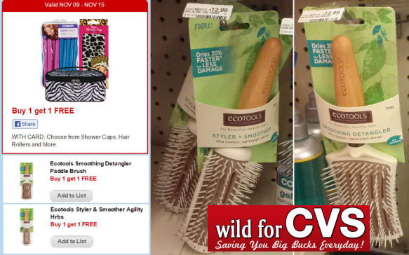 Eco Tools Hair Brushes Just $3.49 Next Week!