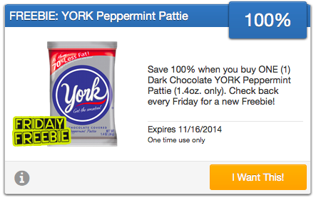 Free peppermint patty