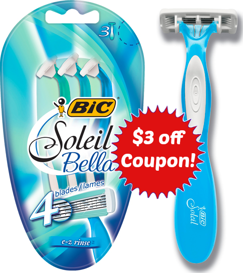 Bic Razor Coupons