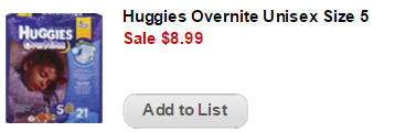 Huggies Overnites