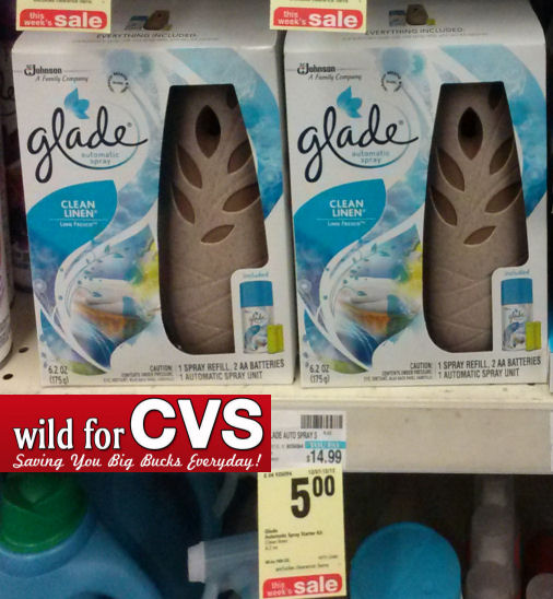 Glade Autmatic Spray As Low As $2.50 Thru Wednesday!