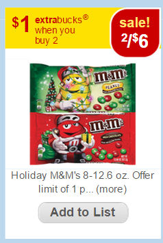 M&M's $1.50 Each Thru Saturday With Coupon Stack!