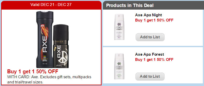 Axe Spray Antiperspirant