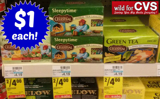 Celestial Seasonings As Low As $1!