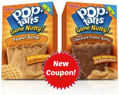 New Pop-Tarts Gone Nutty Coupon!