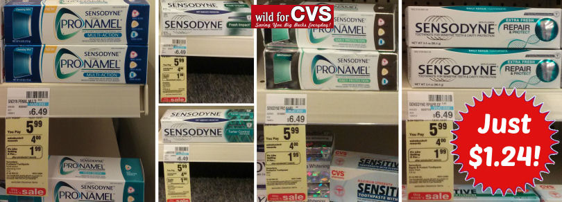 Sensodyne Toothpaste Just $1.24!