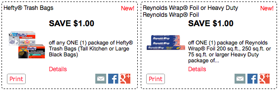 Reynolds Wrap Coupons