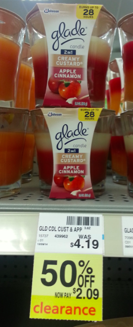 Glade candle coupons