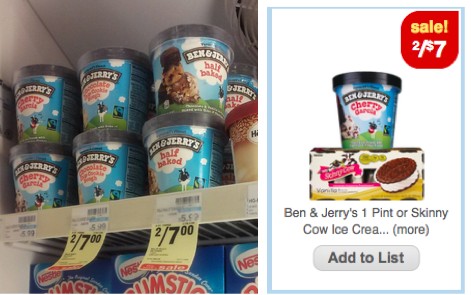 Ben & Jerry coupon