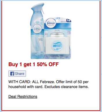 Febreze Deals