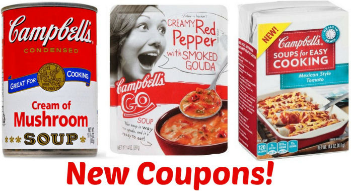 New Campbell's Coupons