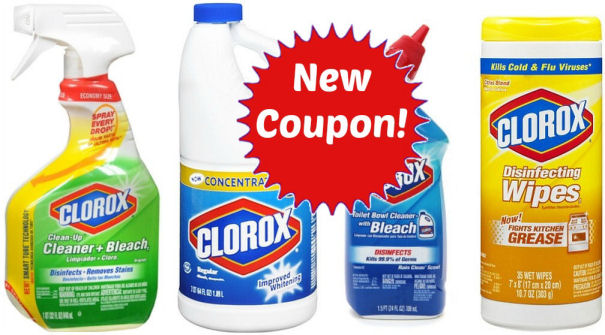 New Clorox Coupon + CVS Cash Card Scenario!