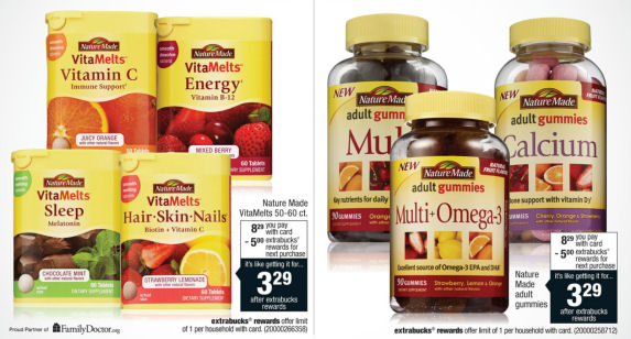 New Nature Made Coupons + ECB Deal!