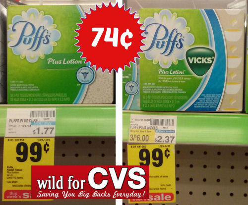 Puffs As Low As 74¢!