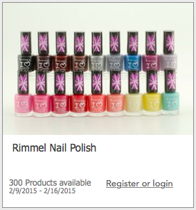 Free Rimmel Nail Polish