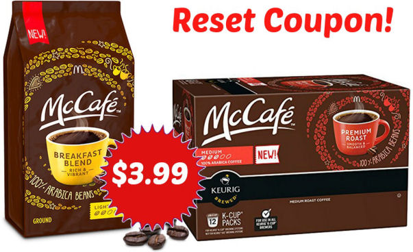 McCafé Reset