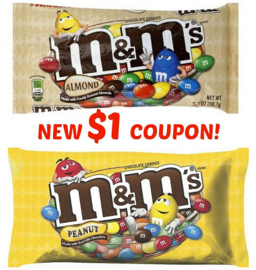 New $1 M&M's Coupon!